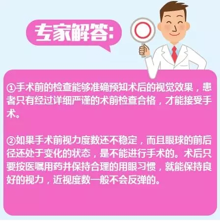 近視手術的謠言，你信了幾個？